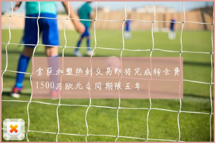 索萨加盟热刺交易即将完成转会费1500万欧元合同期限五年
